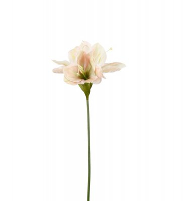 Amaryllis Rosa/Vit 63cm, Konstgjord