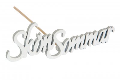 Skön Sommar stick Vit 10x3,5cm