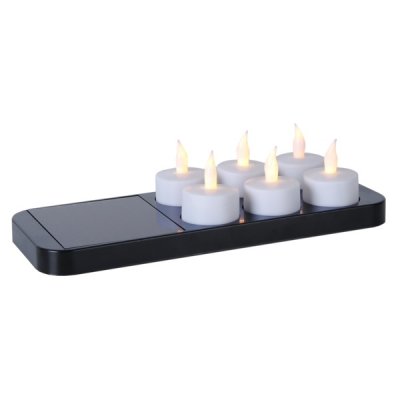 Solcellsvärmeljus Chargeme 6-p