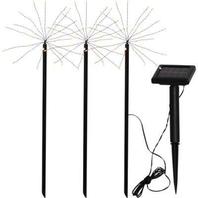 Solcell Firework 3-pack
