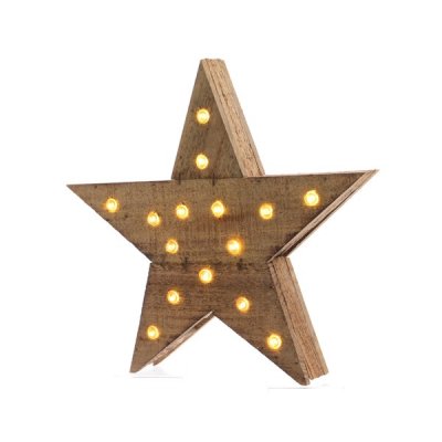 Stjärna LED 6x30x29cm