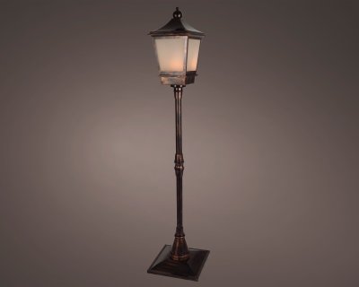 Lyktstolpe Svart LED 37,5xH185cm
