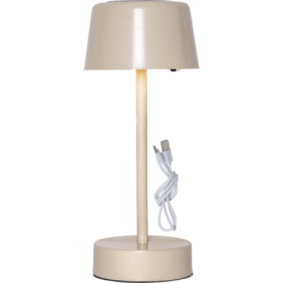 Solcellslampa Solei Beige