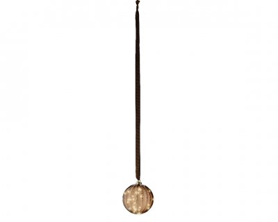Glaskula LED Brun 14cm