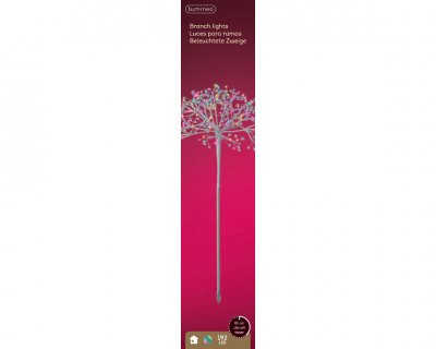 Starburst LED Multi 35x75cm