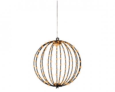 Boll LED Svart D28cm