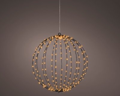 Boll LED Svart D38cm
