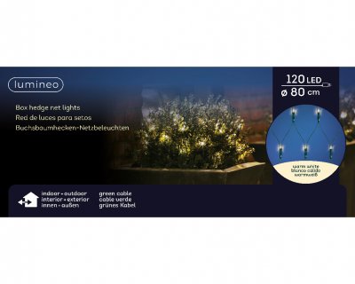 Ljusnät Klot LED Varmvit 120st 80cm