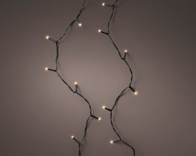 Julgransbelysning LED 1-2 Glow Basic Klassisk Varmvit 126st H150cm