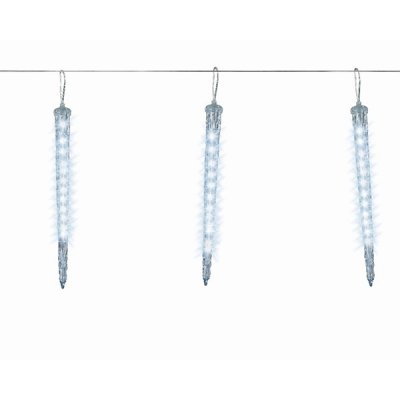 Istapp LED Kallvit 8st 2,8m