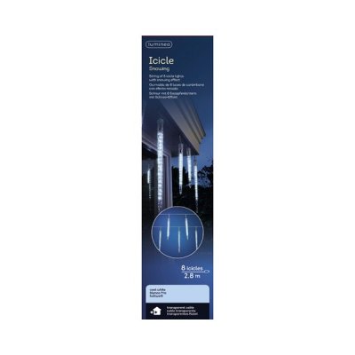 Istapp LED Kallvit 8st 2,8m