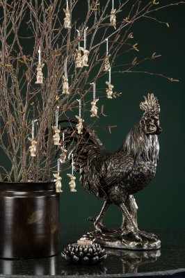 Kanin Hänge Champagne 5cm 6-pack