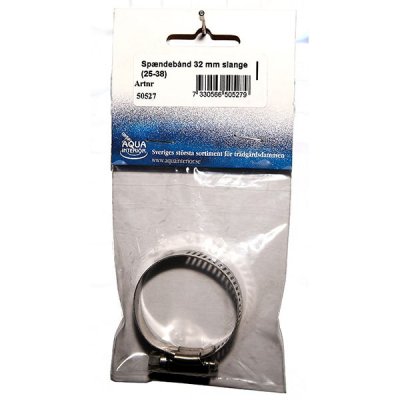 Slangklämma Slät 25-38mm