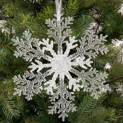 Snöflinga Silver 21cm