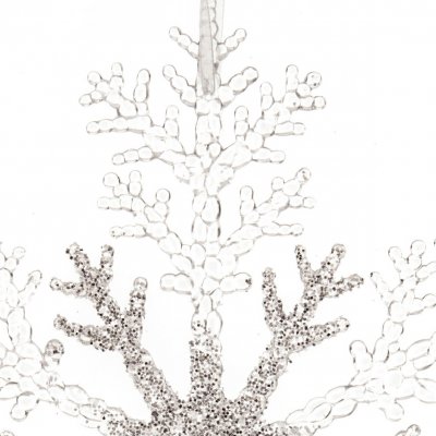 Snöflinga Silver 21cm