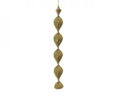 Istapp Guld 2,3x2,8x23cm