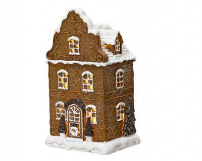 Pepparkakshus 12x10x20,5cm