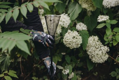 Regnmätare Cone Grå