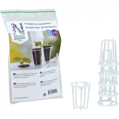 Pluggkorg Hydroponisk odling 6st