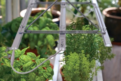 Hängare, Växtbelysning, Hissmekanism