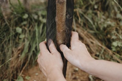 Gnagskydd Finmaskigt 80cm 4-pack