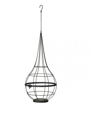 Ampel Svart Matt 25x73cm