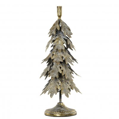 Ljusstake Gran Eklöv 21x49cm