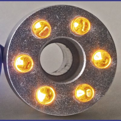 LED Ring 6 Gul utan trafo