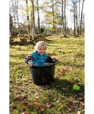 Lövkorg Svart Kraftig 45 L