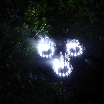 Rökmaskin 3 utblås Flytande LED med RGB