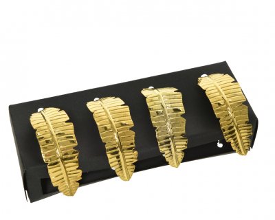 Servettring Guld 4-pack