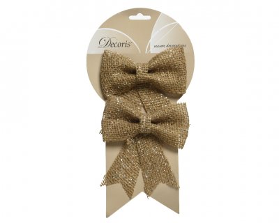 Rosett 2x12x13cm Jute 2-pack