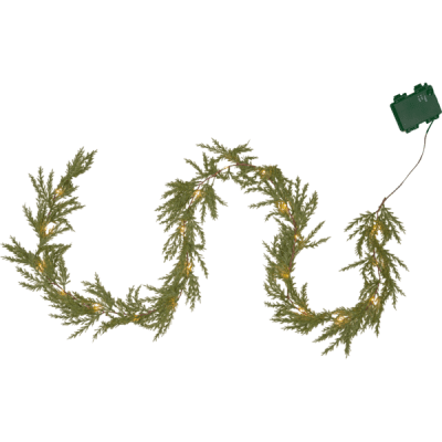 Grangirlang Thuja Varmvit 1,8m LED
