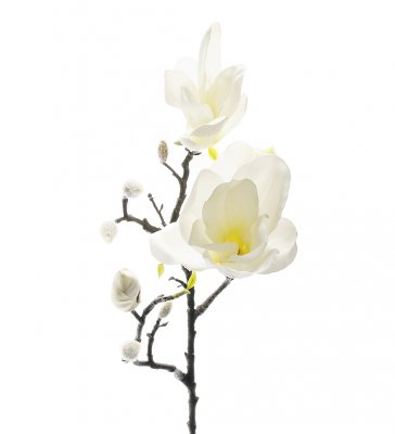 Magnolia Vit 60cm, Konstgjord