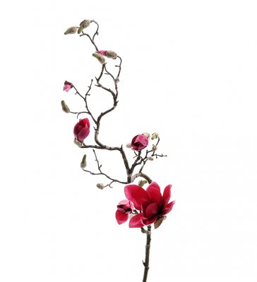 Magnolia Rosa 135cm, Konstgjord