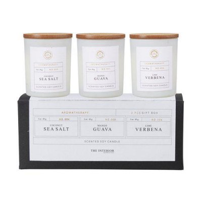 YASU Doftljus Aroma Therapy 3-pack 20H