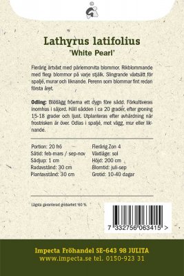 Vial, Rosen-, 'White Pearl'
