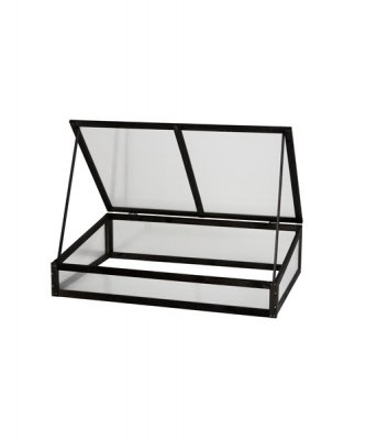 Drivbänk till pallkrage Svart