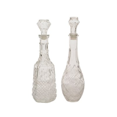 Glaskaraff Klar 11x37cm