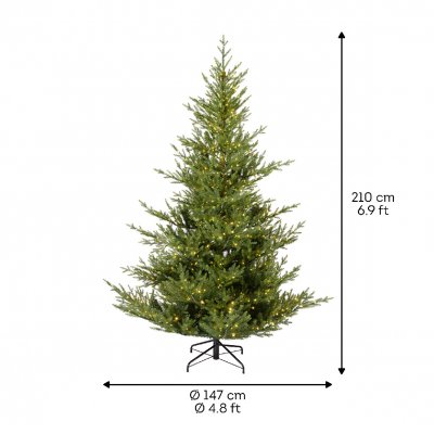 Konstgran / Julgran Norway Spruce LED 210cm