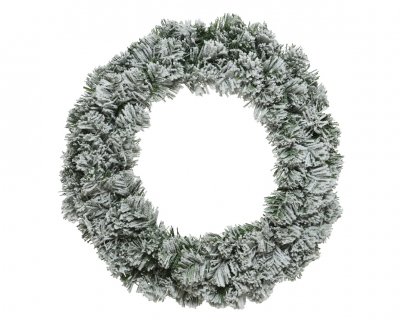 Krans Gran Grön/vit 50cm