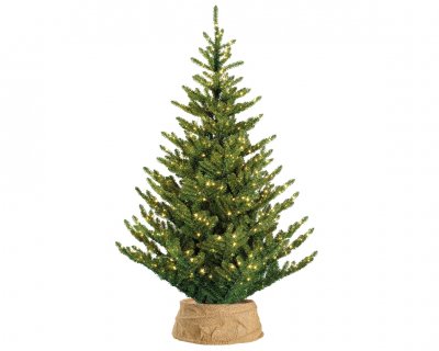 Julgransfotsring Jute 25x68cm