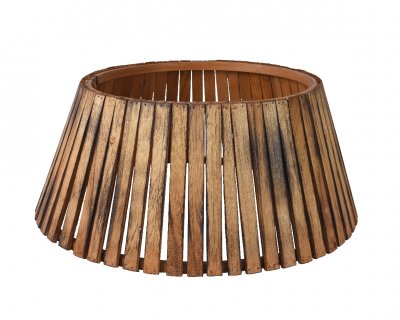 Julgransfotsring Brun 70x28cm