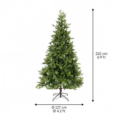 Konstgran / Julgran Allison Pine Grön 210cm