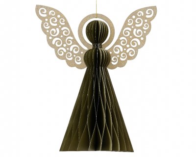 Ängel Grön 12,5x15cm