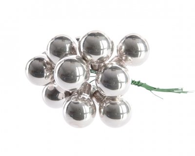 Kulor Tråd 2cm Silver 12-pack