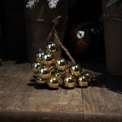 Kulor Tråd 2cm Guld 12-pack