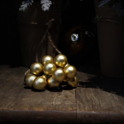 Kulor Tråd 2cm Guld Matt 12-pack