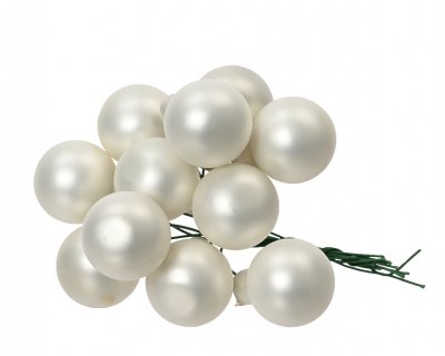 Kulor Tråd 2cm Vit Matt 12-pack