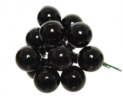 Kulor Tråd 2cm Svart 12-pack